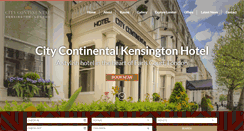 Desktop Screenshot of citycontinental-kensington.co.uk