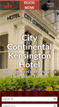 Mobile Screenshot of citycontinental-kensington.co.uk