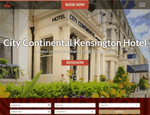 Tablet Screenshot of citycontinental-kensington.co.uk